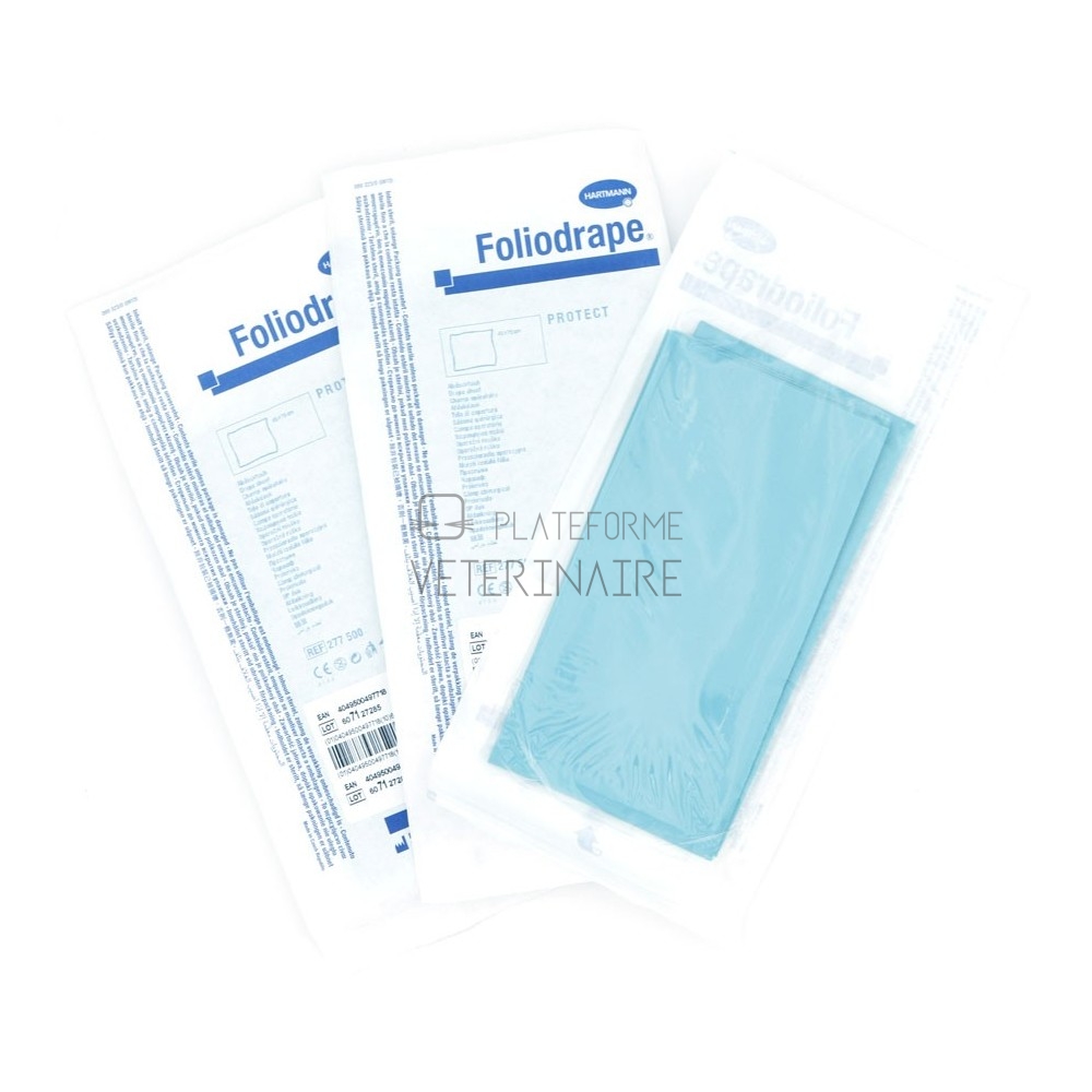 CHAMP SOINS NONTISSE STERILE + FILM PE 75X90CM (X 35)