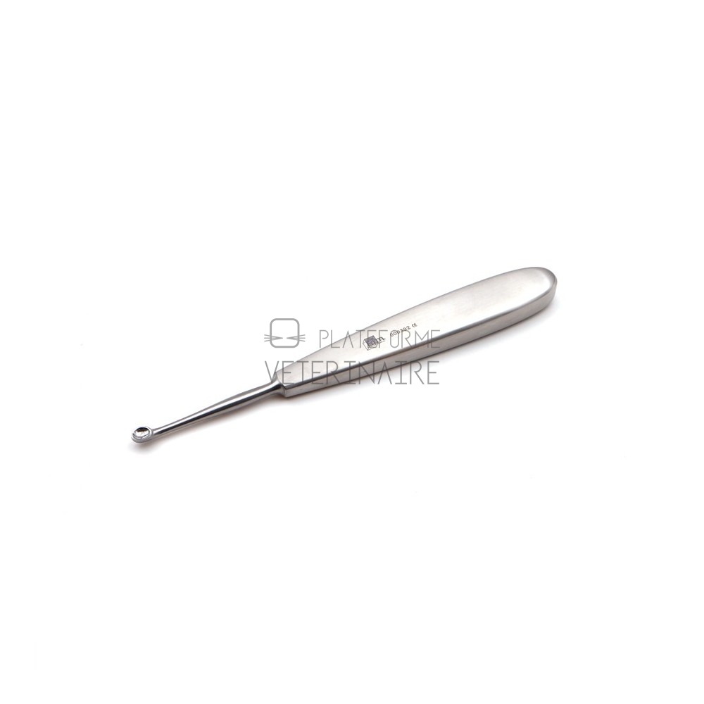 CURETTE A OS DE VOLKMANN 17CM MORS 5MM