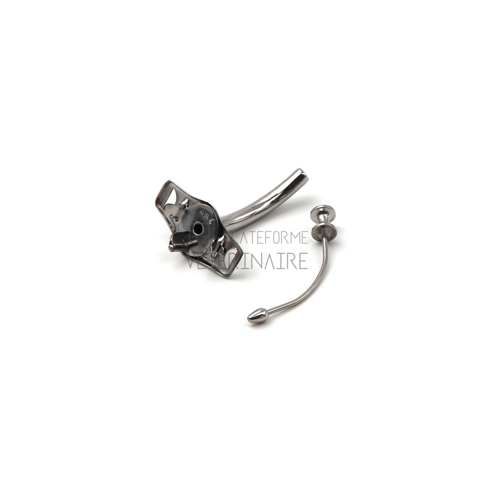 CANULE TRACH. LUER 2 PCS N°5 (DIAM. 9 MM)