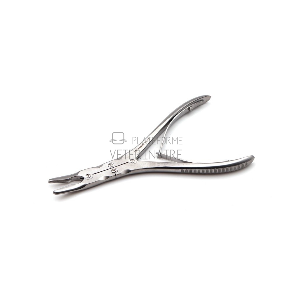 PINCE GOUGE DE BEYER 18 CM DBLE ARTICUL.18CM 3,5MM